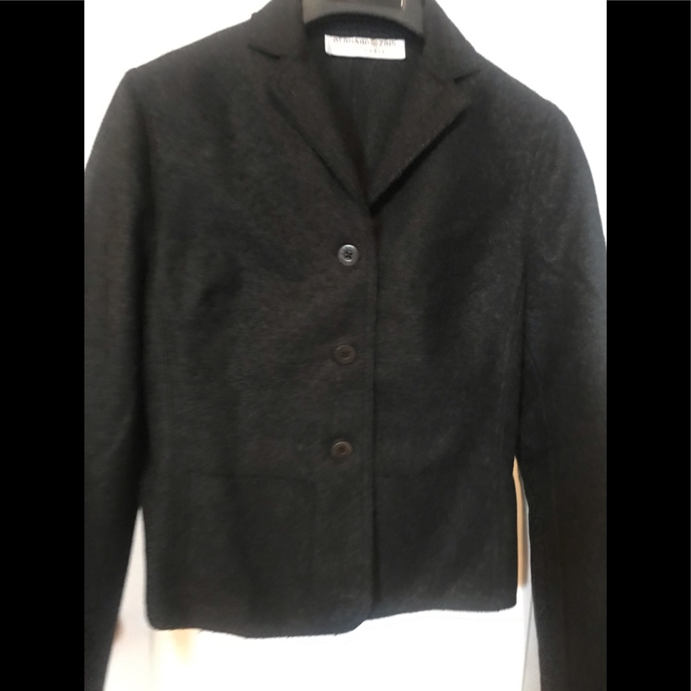 Bernard Zins gray wool blazer